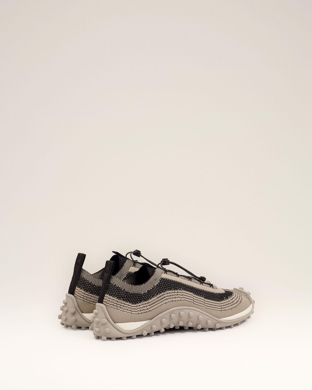 AMI Natural Knit Mirage Sneakers
