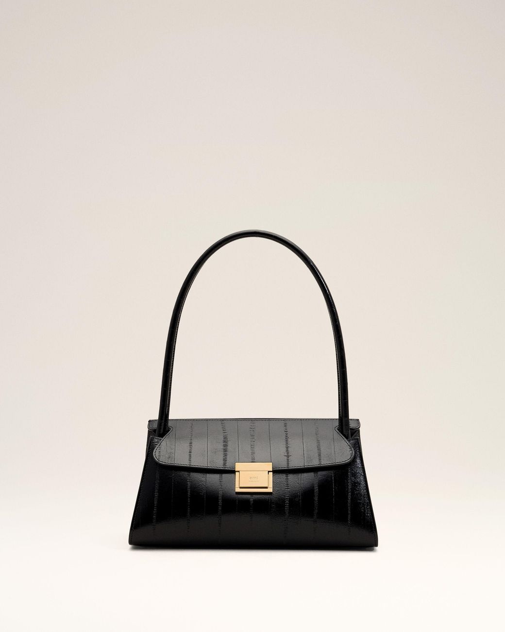AMI Natural Small Cow Leather Mimi Bag