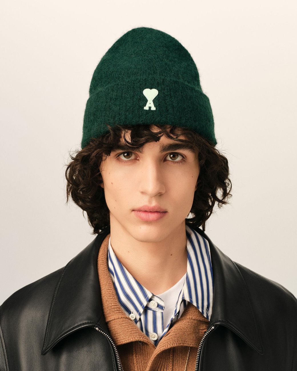Berretto Ami De Cœur di AMI in Green