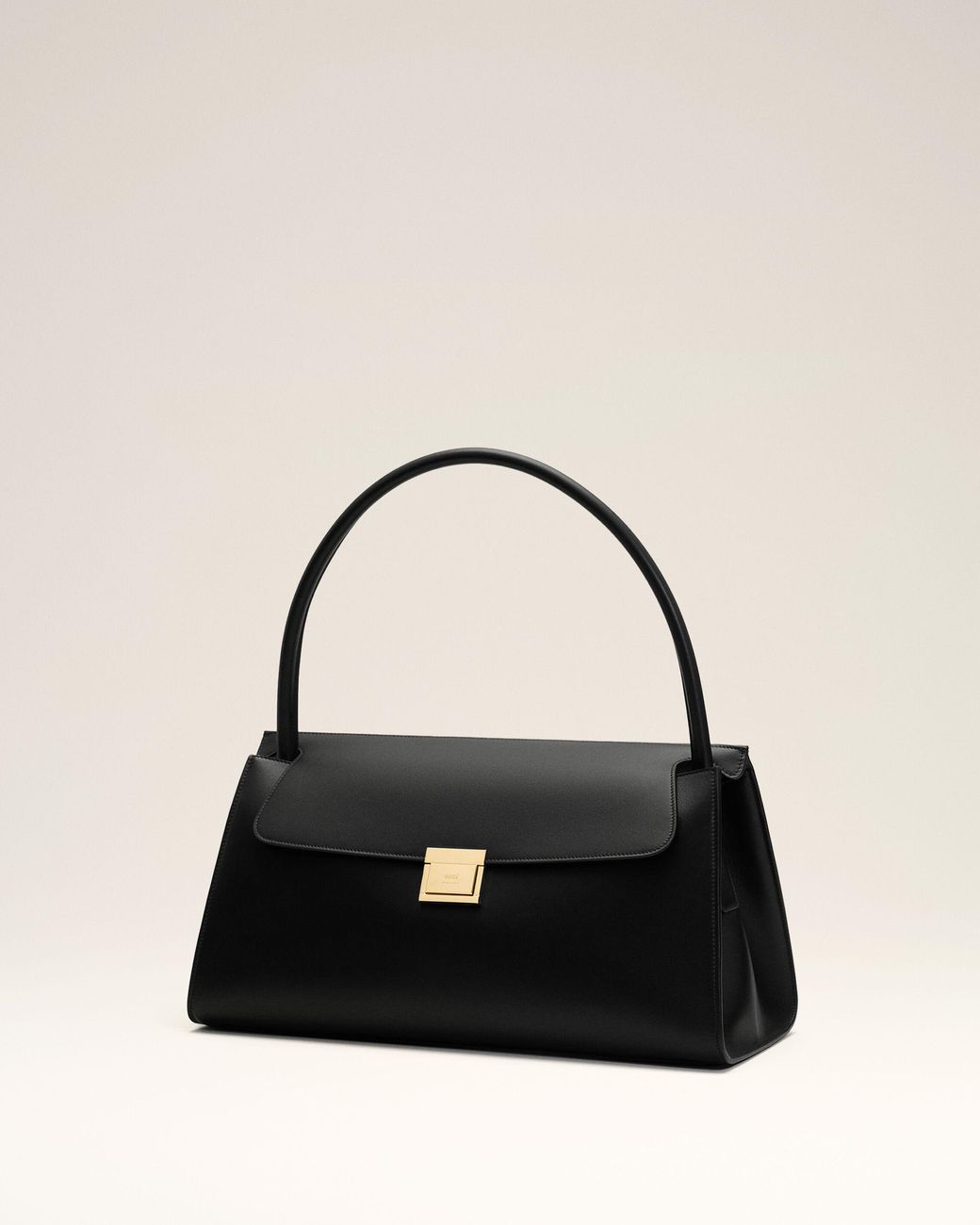 AMI Black Cow Leather Mimi Bag
