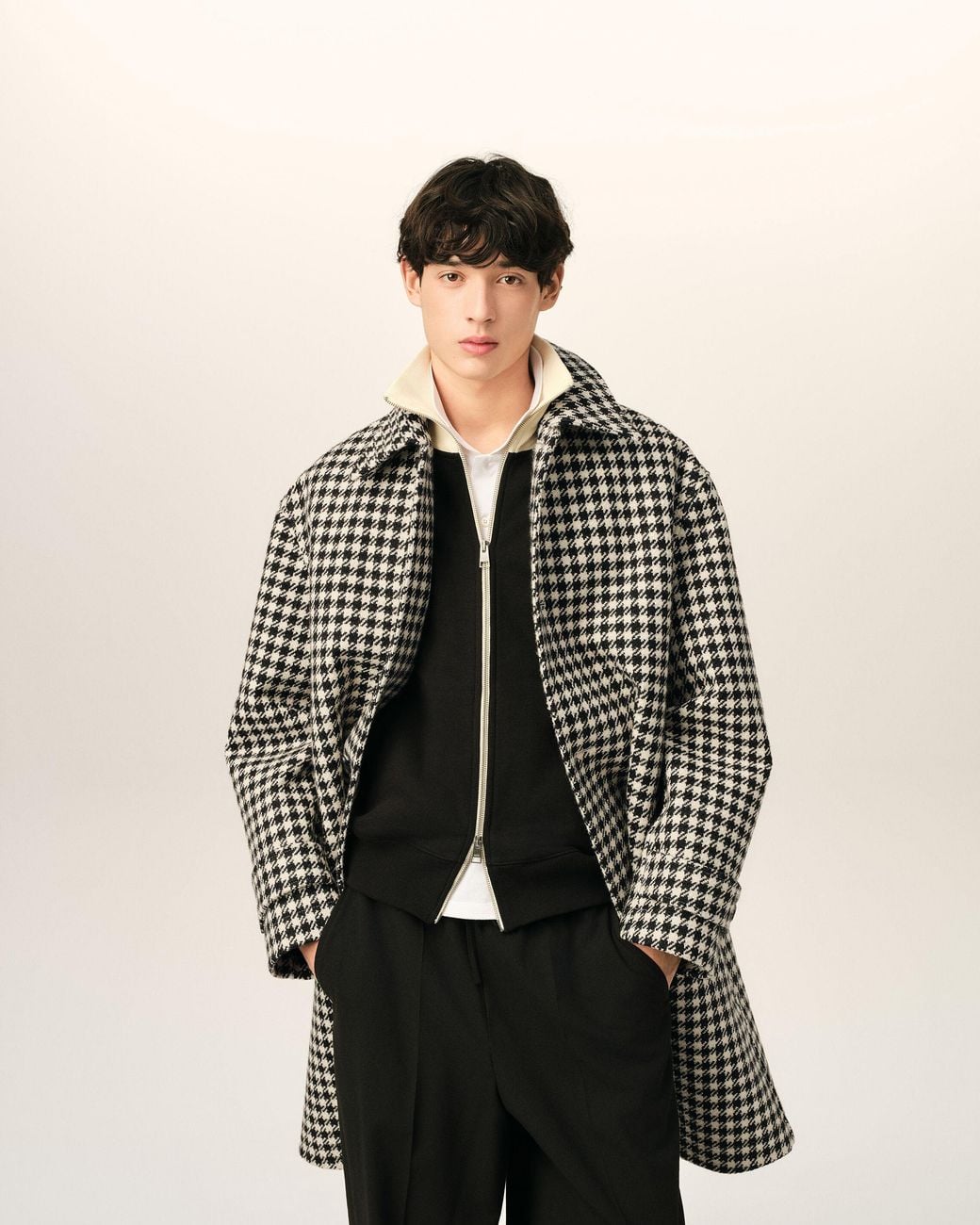 Cappotto di AMI in Multicolor da Uomo