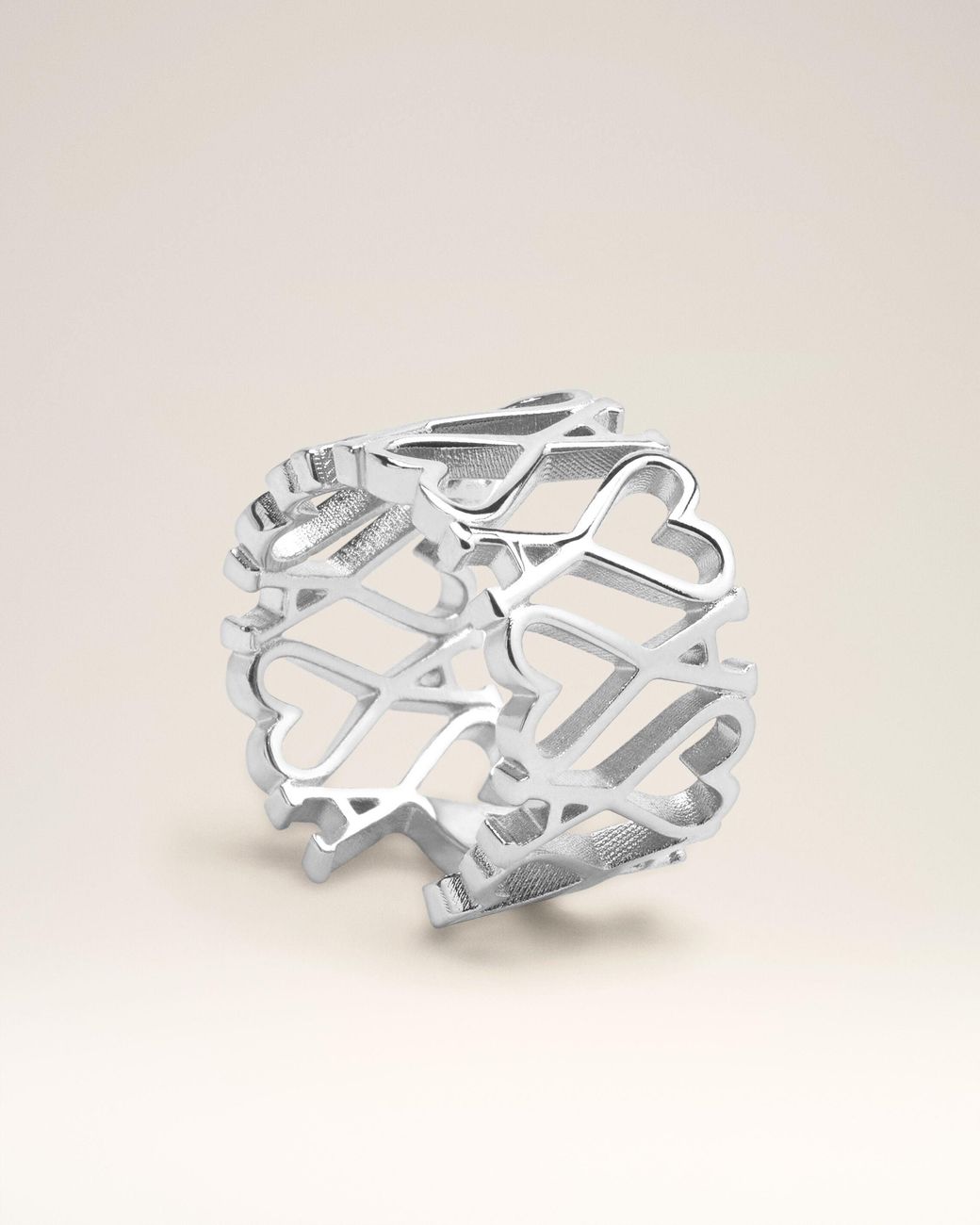 AMI Natural Brass Ami De Coeur Ring
