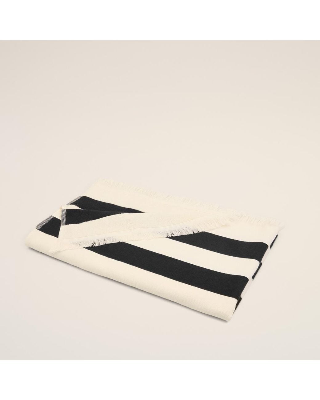 AMI Natural Cotton Stripes Beach Towel