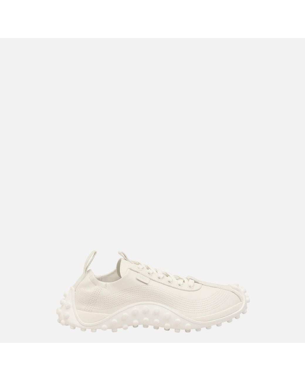 AMI Natural Cow Leather Mirage Sneakers