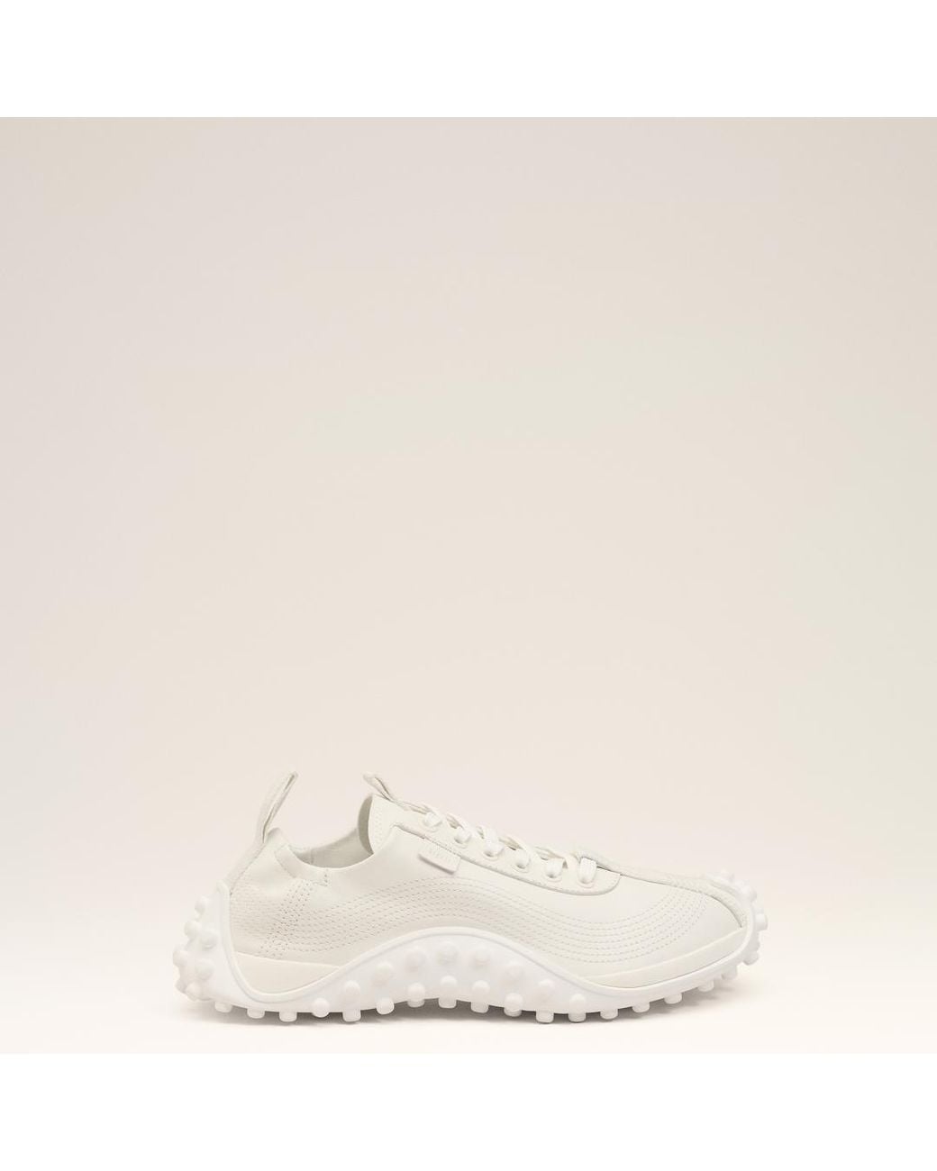 AMI Natural Cow Leather Mirage Sneakers