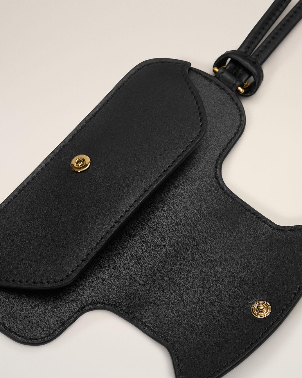 AMI Natural Mimi Cow Leather Glasses Case
