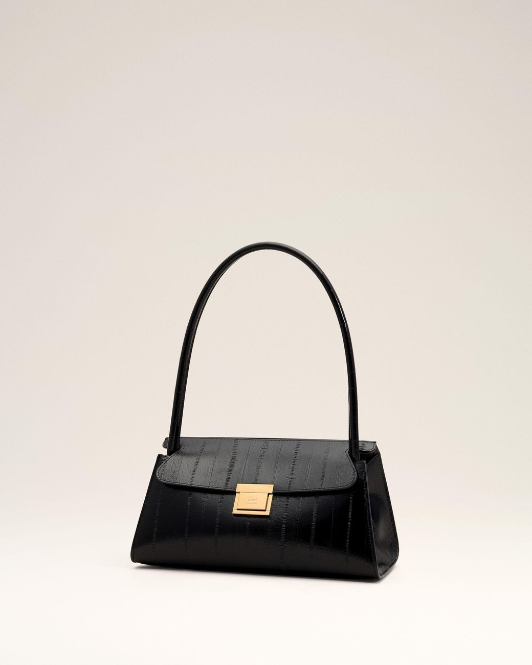 AMI Natural Small Cow Leather Mimi Bag