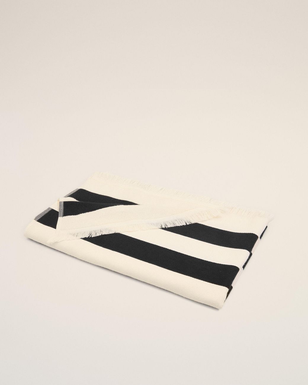 AMI Natural Cotton Stripes Beach Towel