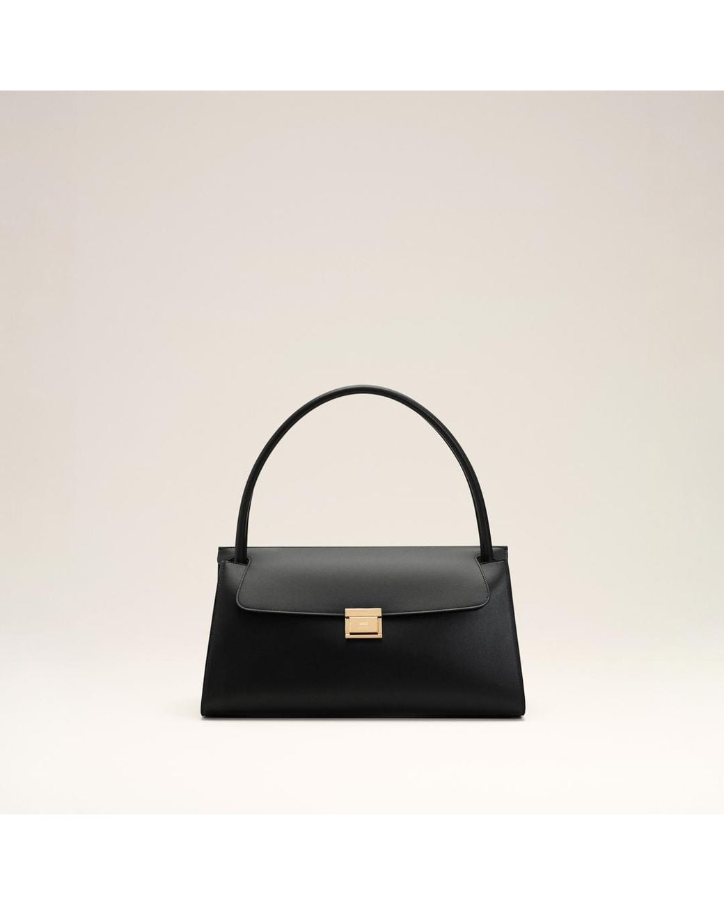 AMI Black Cow Leather Mimi Bag
