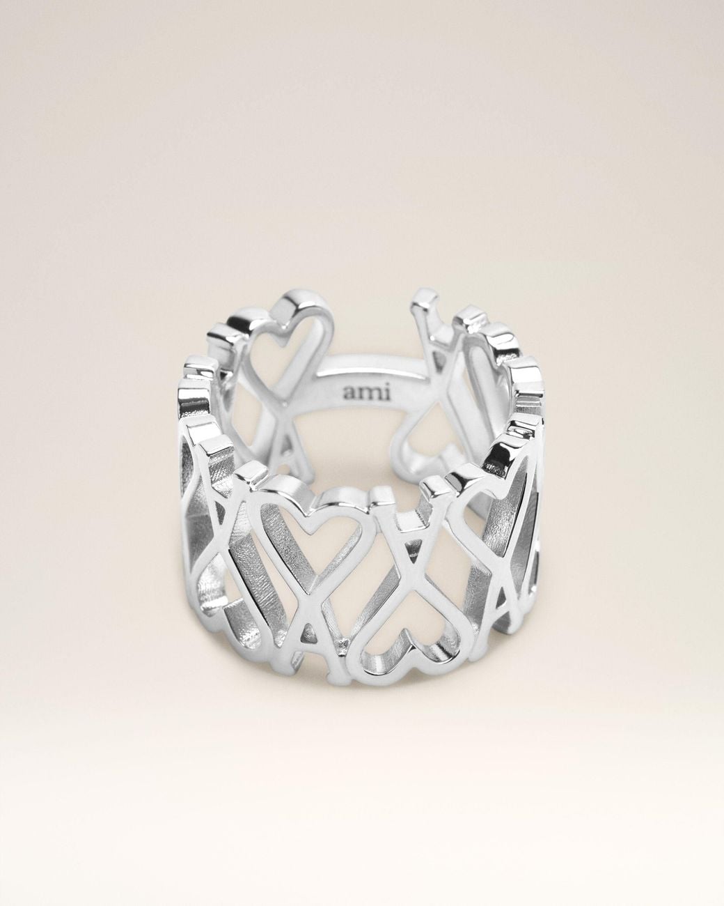 AMI Natural Brass Ami De Coeur Ring
