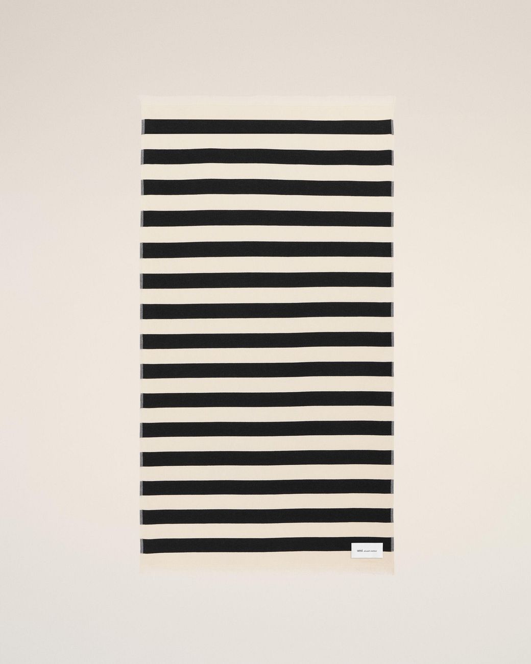 AMI Natural Cotton Stripes Beach Towel
