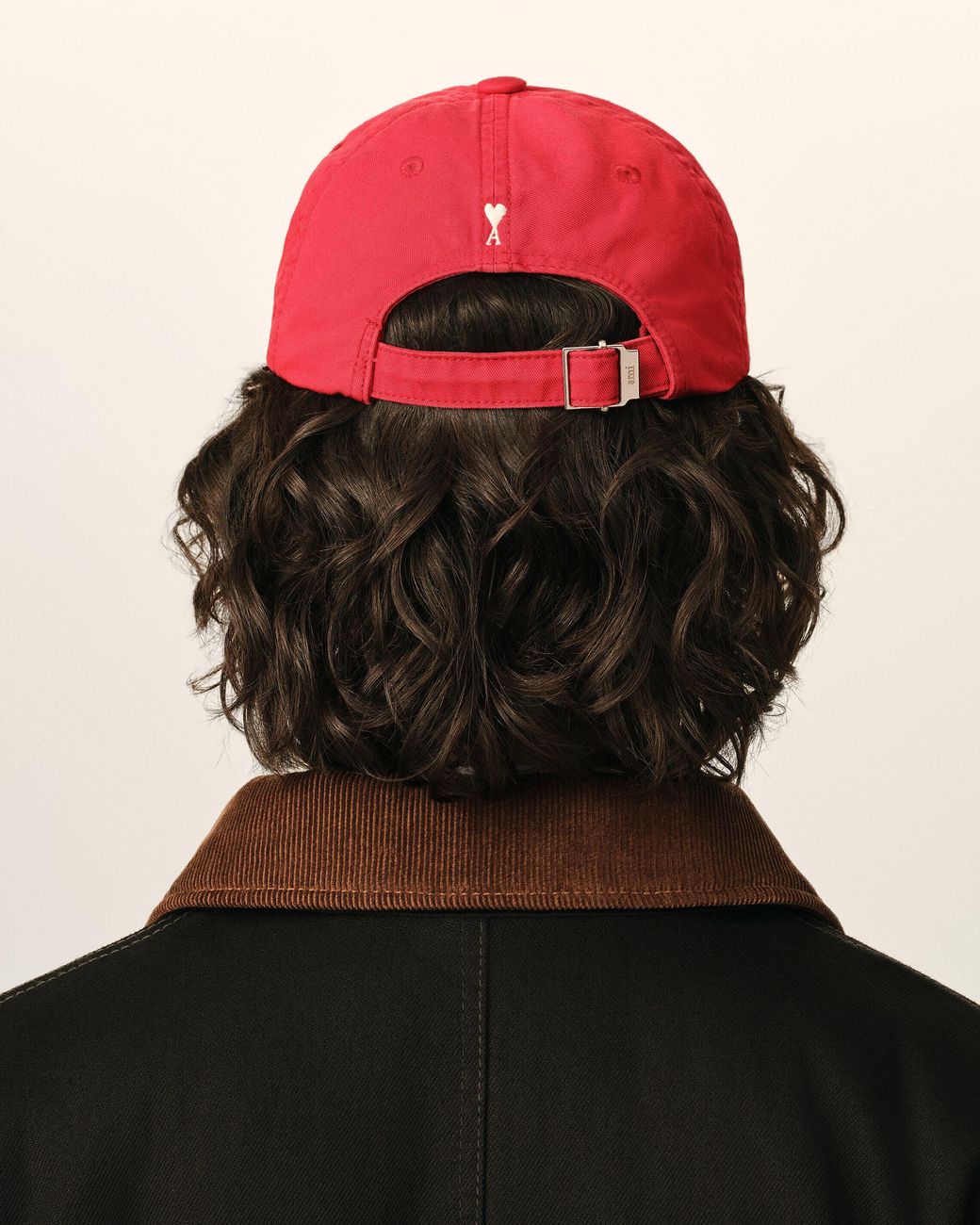 AMI Red Cotton "Thank You For Being A Friend" Cap