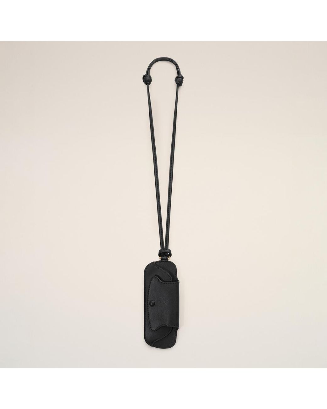 AMI Natural Mimi Cow Leather Glasses Case