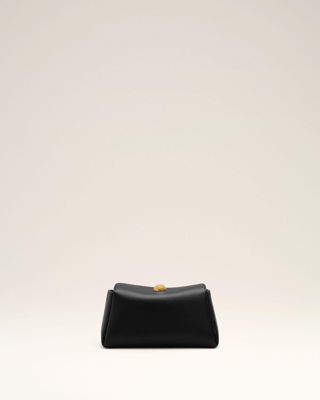 AMI Natural Cow Leather Mini Carrousel Bag