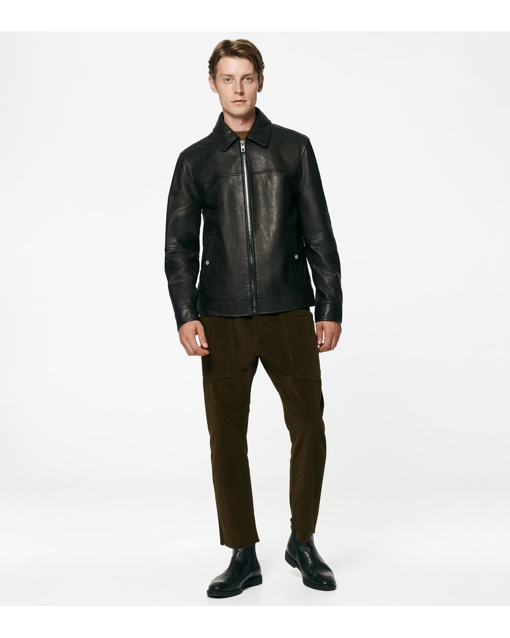 andrew marc leather trench