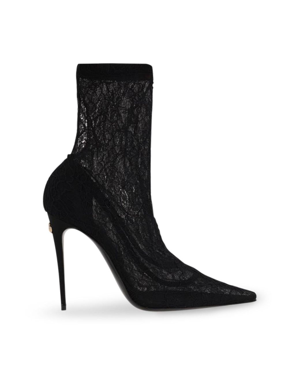 Dolce and gabbana lace boots 2025