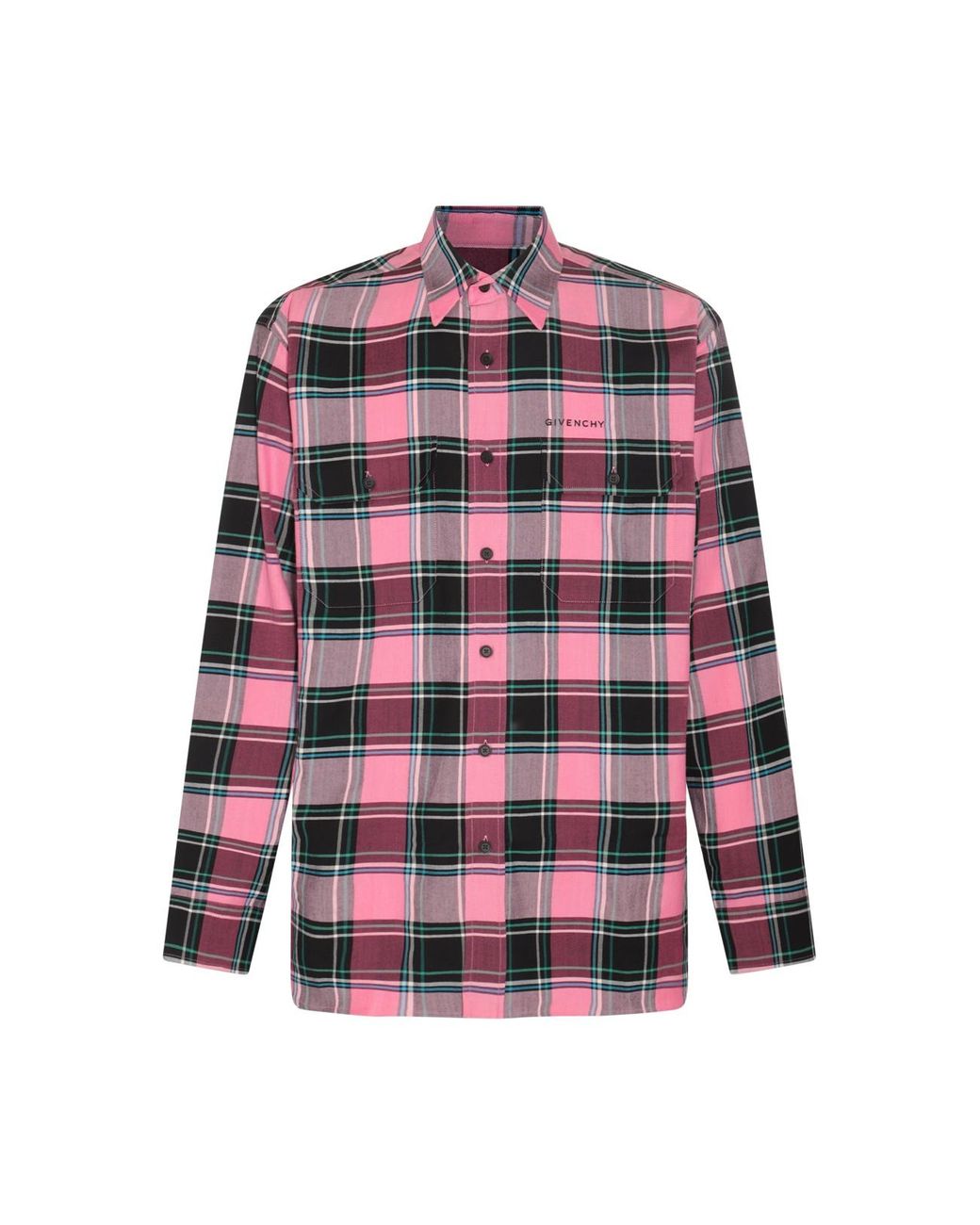 givenchy flannel shirt