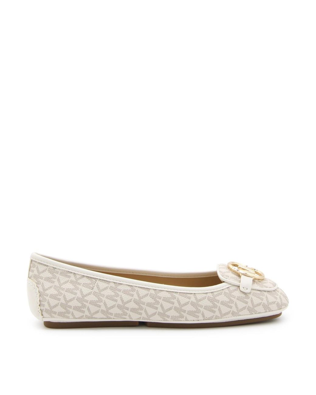 Michael kors flats white outlet