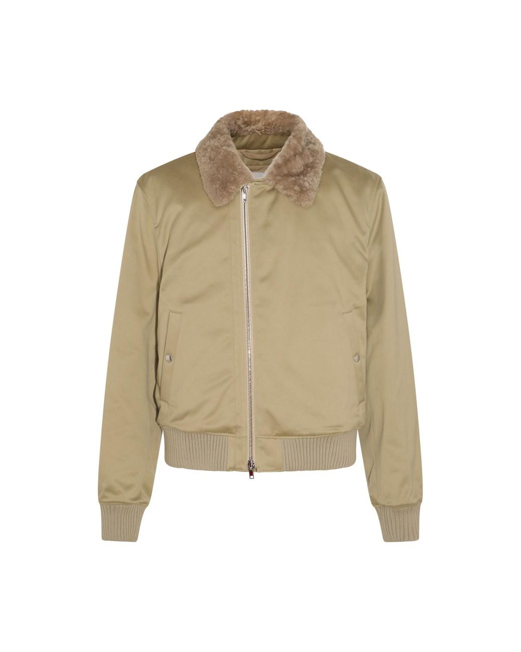 Burberry Beige Cotton Casual Jacket in Natural for Men | Lyst UK