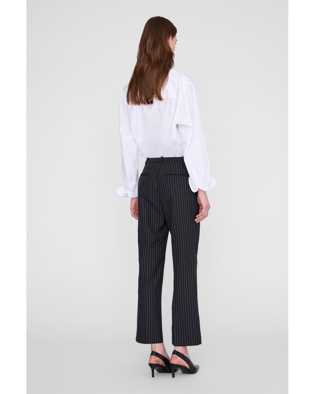 Anine Bing White Thomas Trouser