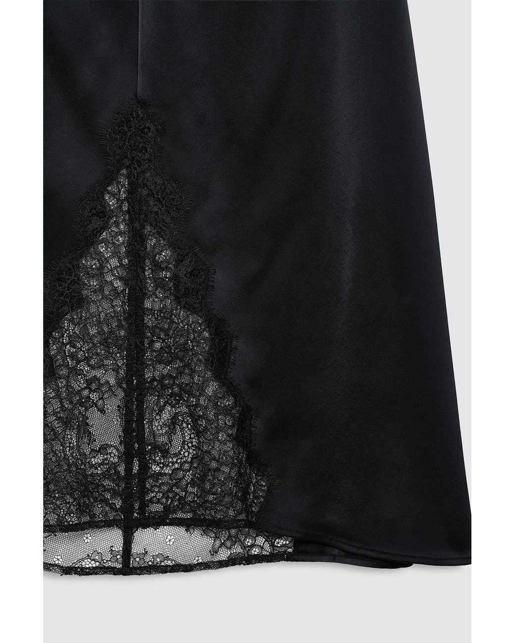 Anine Bing Black Malou Skirt