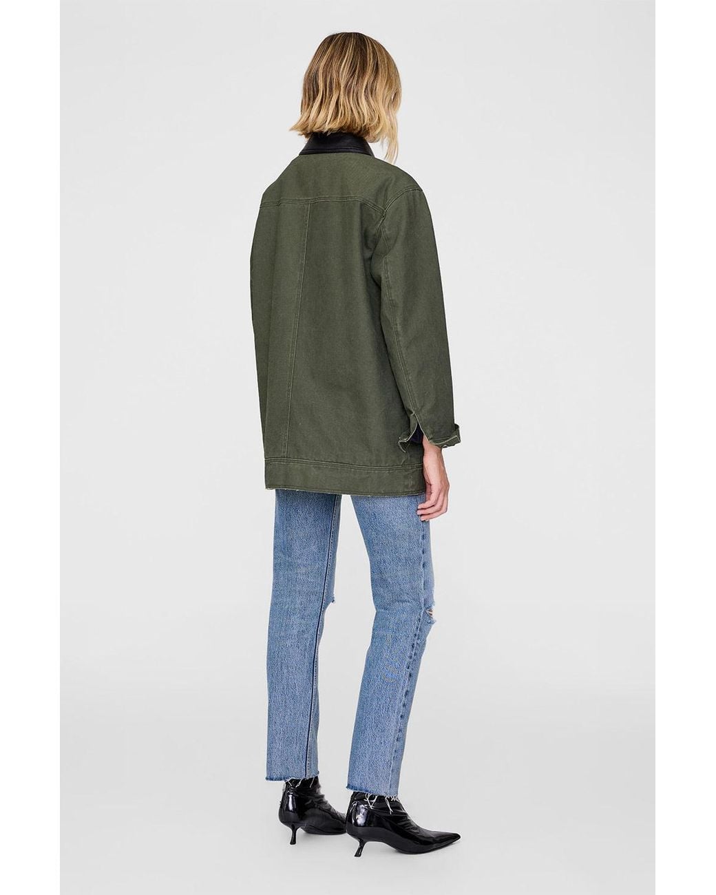 Anine Bing Green Sean Jacket