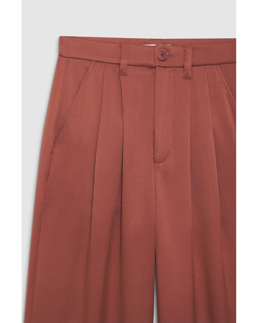Anine Bing Red Carrie Pant