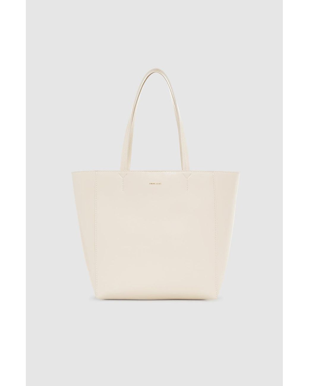 Anine Bing Natural Small Elly Tote