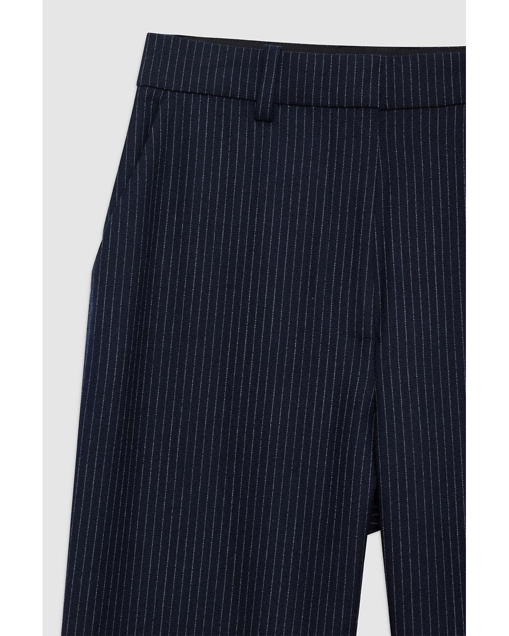Anine Bing Blue Blaine Trouser
