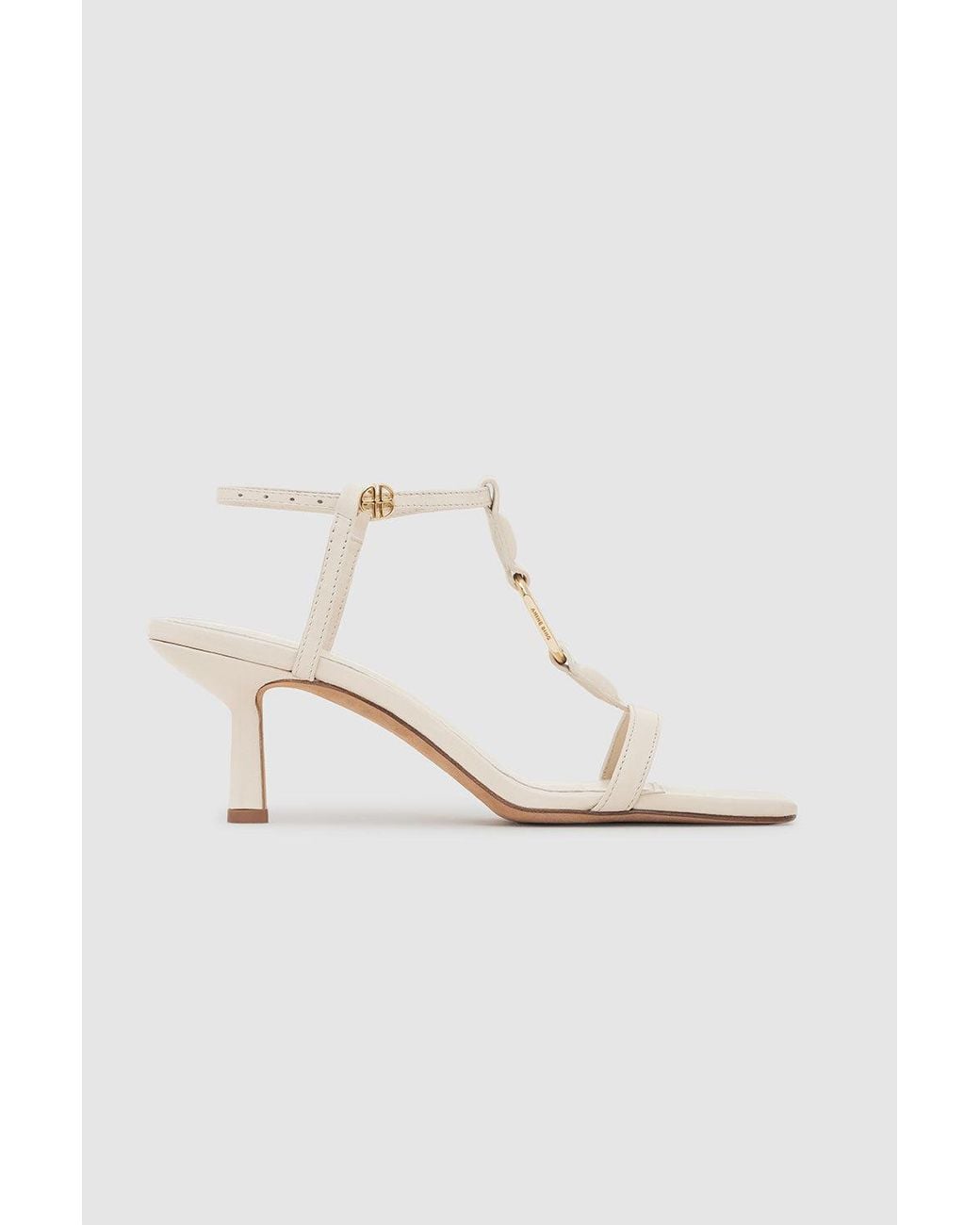 Anine Bing White Kiera Sandals