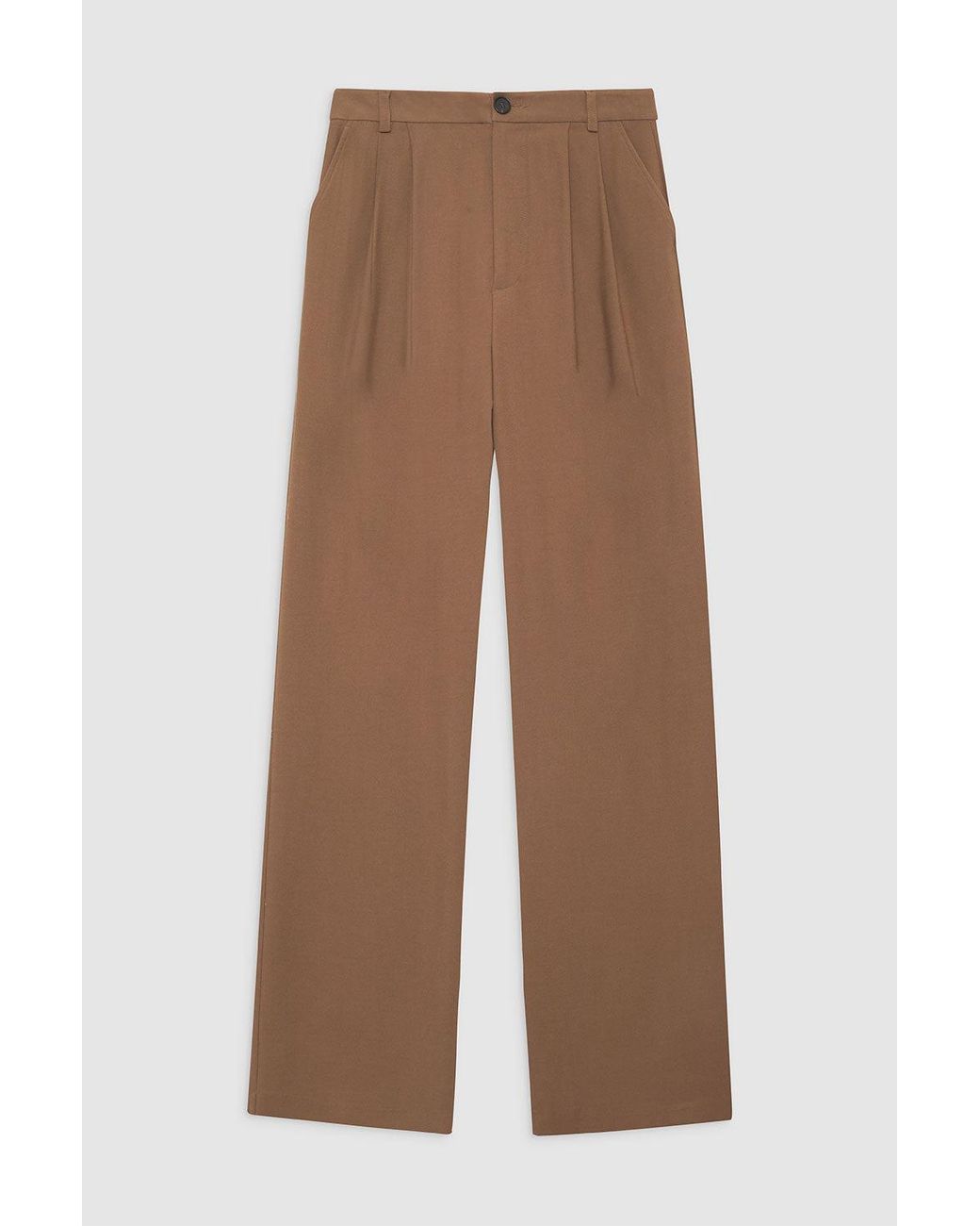 Anine Bing White Carrie Pant