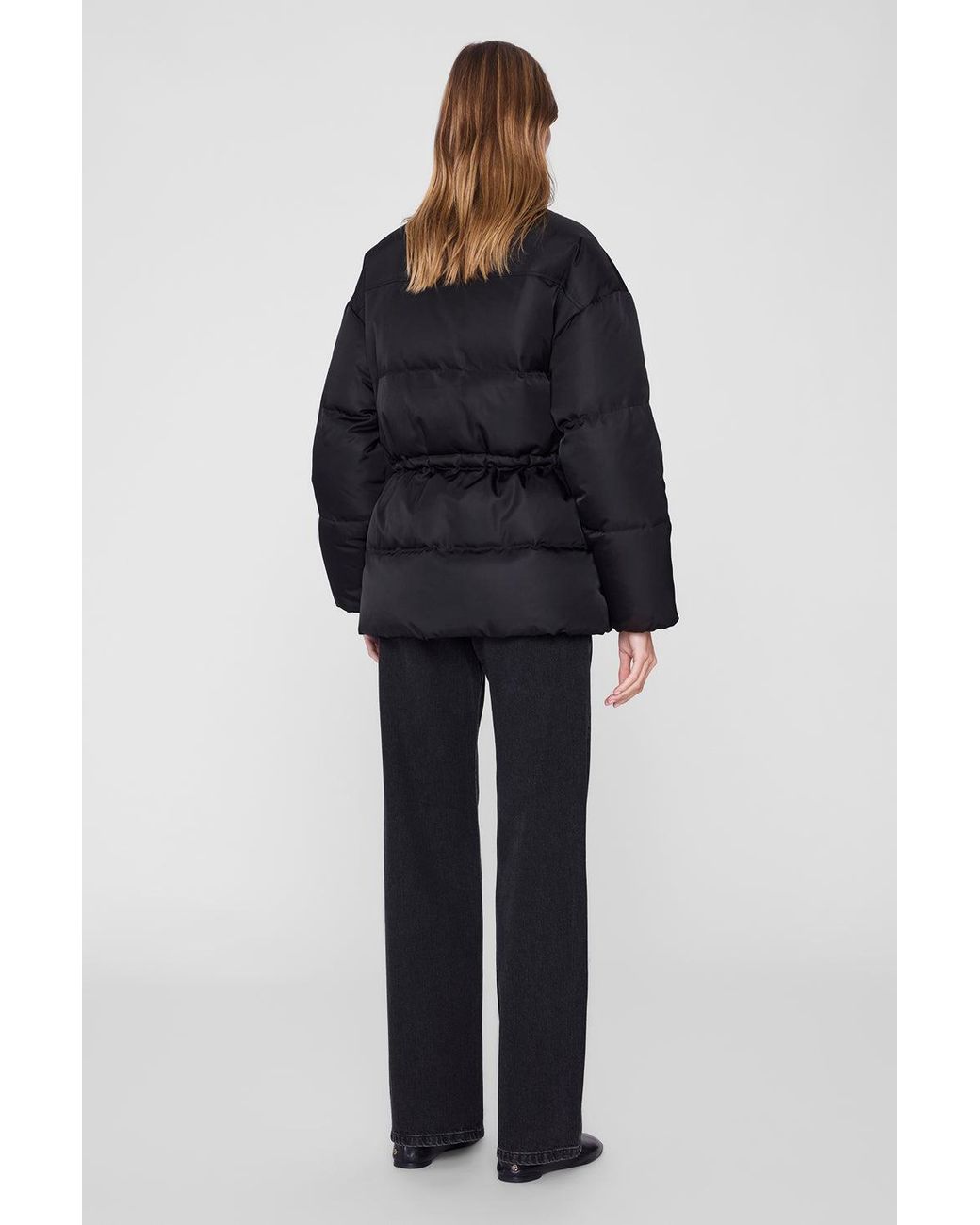 Anine Bing Blue Oslo Long Puffer