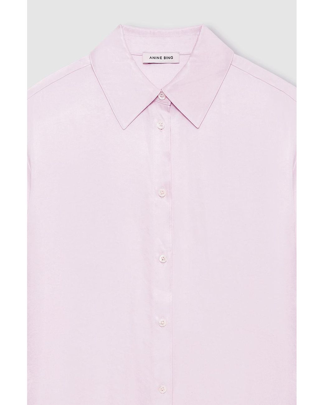 Anine Bing Gray Bridget Shirt