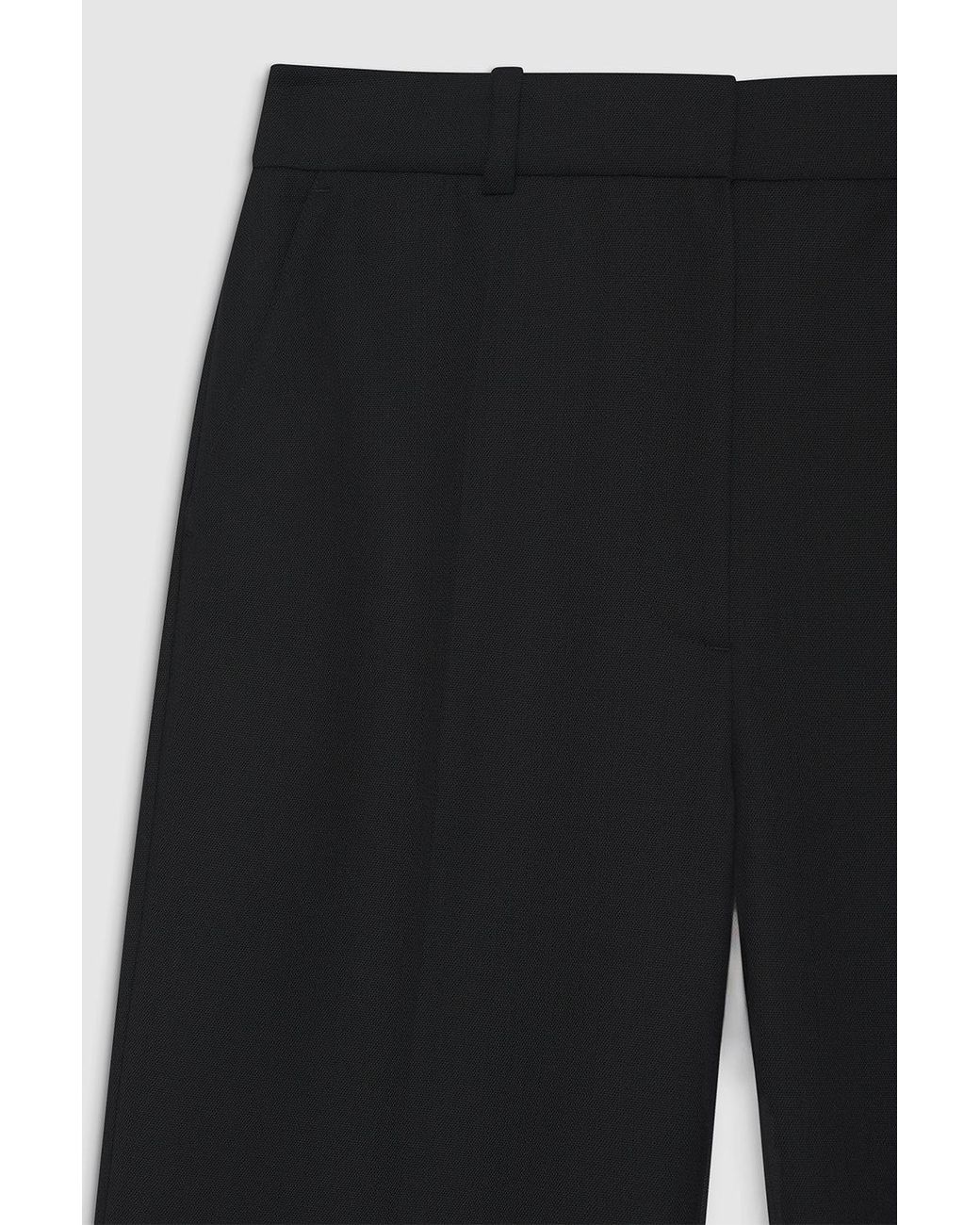Anine Bing Black Blaine Trouser