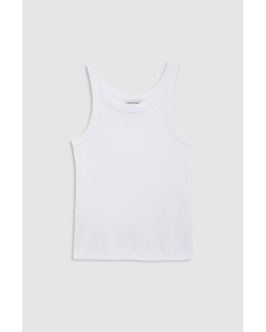 Anine Bing Blue Sixtine Tank Top