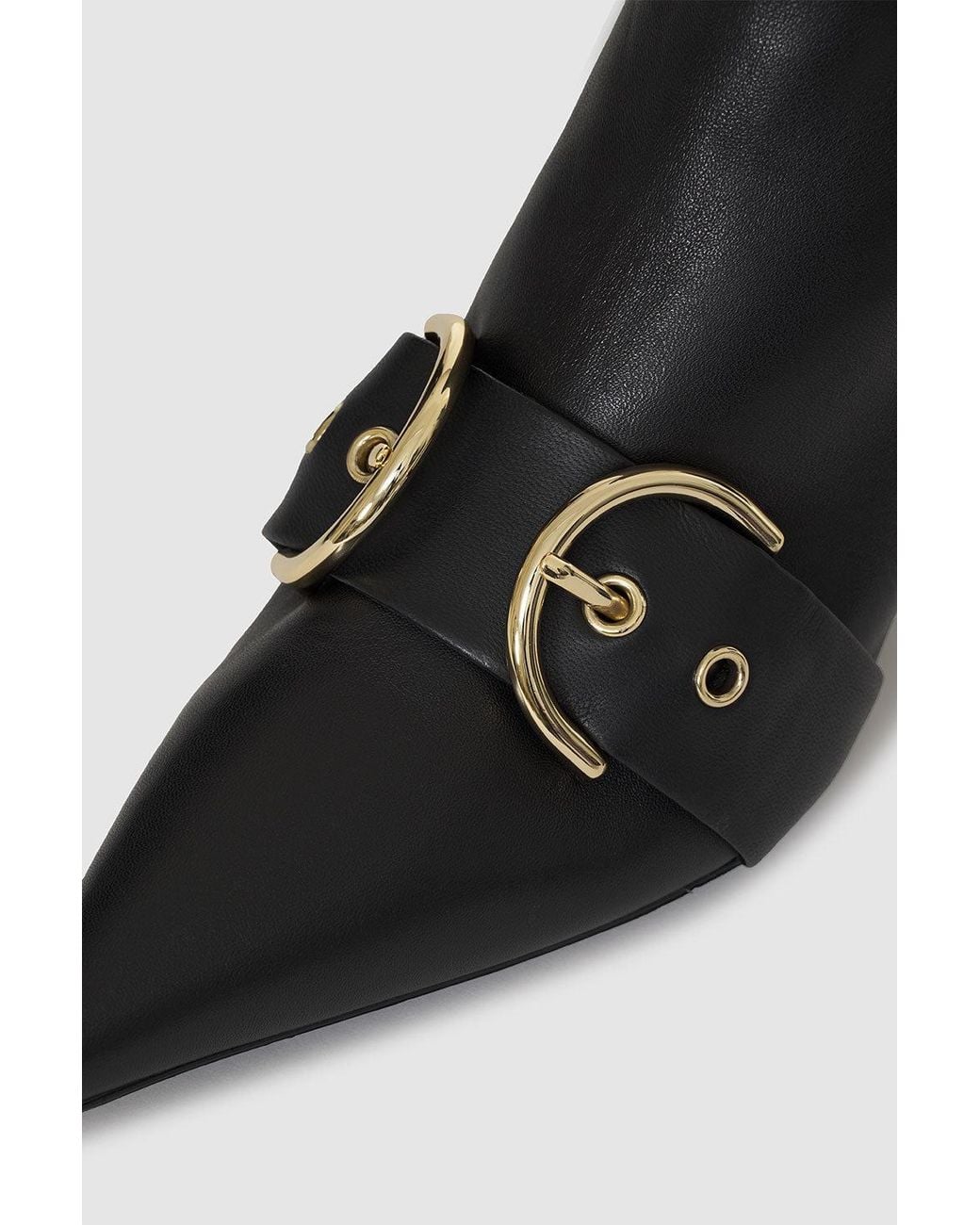 Anine Bing Black Zoe Boots