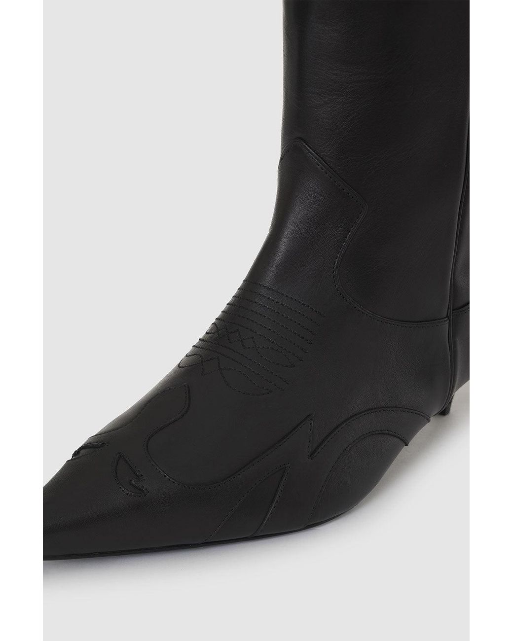 Anine Bing Black Tall Rae Boots