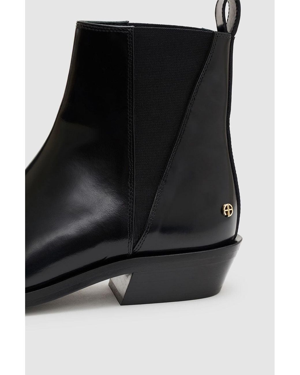 Anine Bing Black Bekah Flat Boots