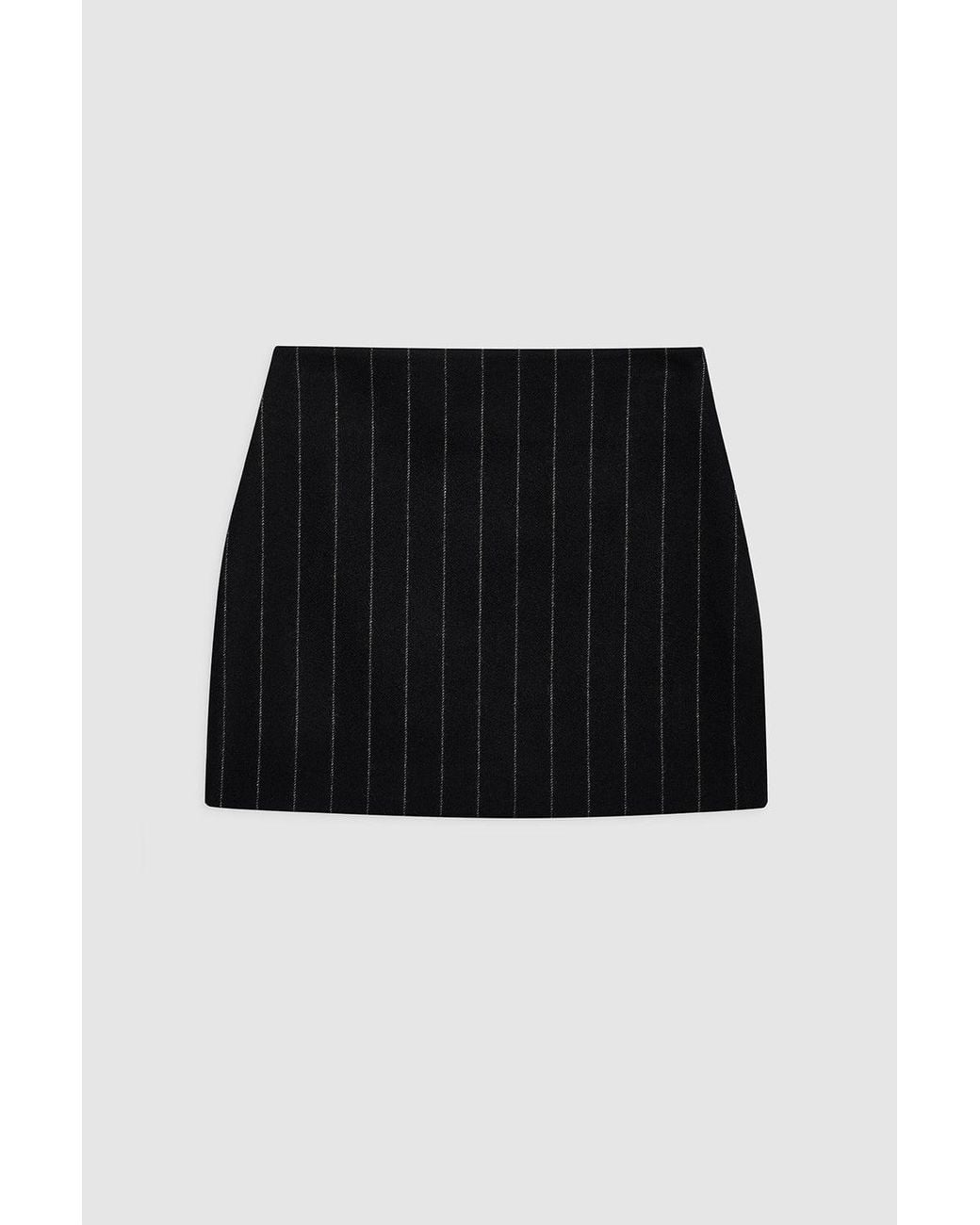 Anine Bing Black Tierra Skirt