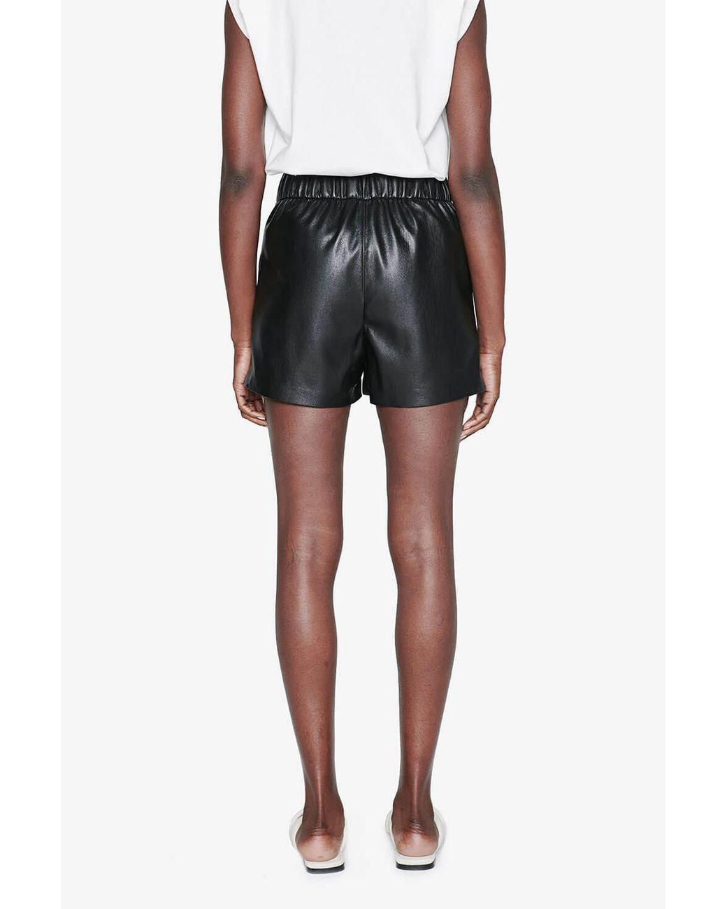 Anine Bing Black Sofia Short