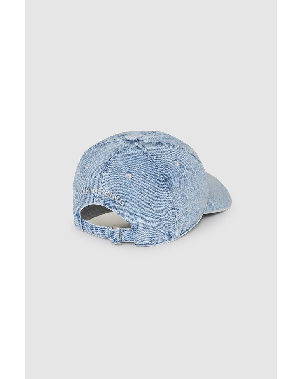 Anine Bing Blue Jeremy Baseball Cap Ab