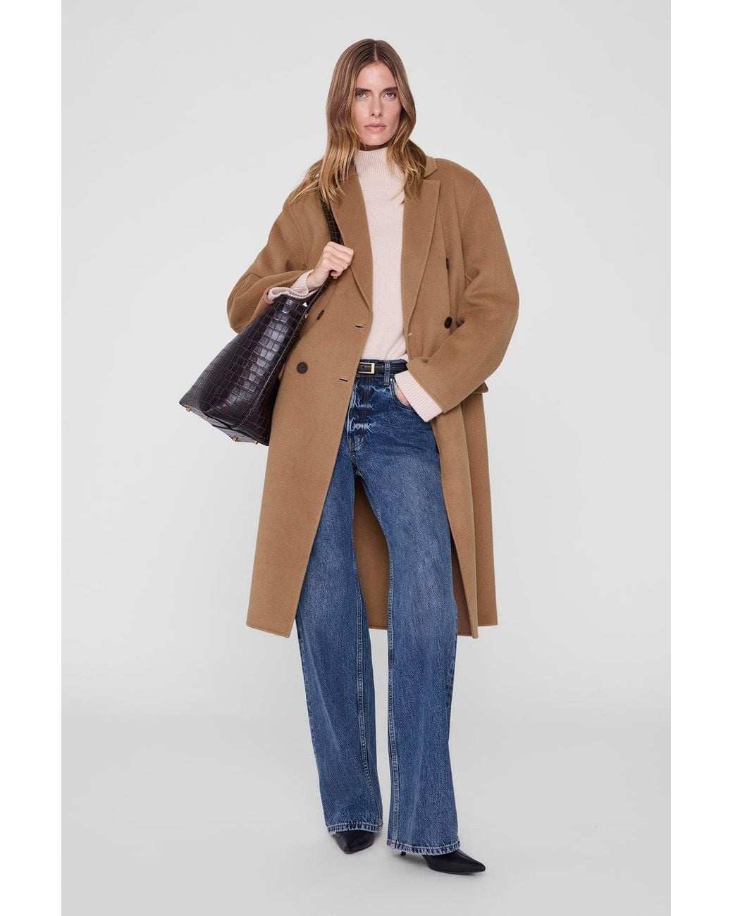Anine Bing Blue Sana Coat