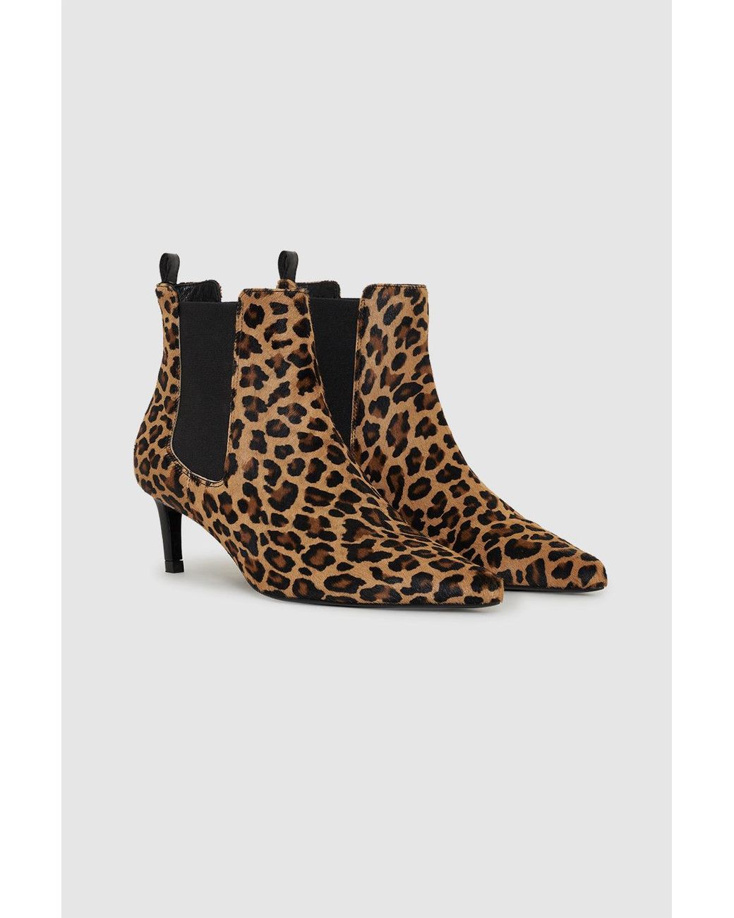 Anine Bing Brown Stevie Boots Calf Hair