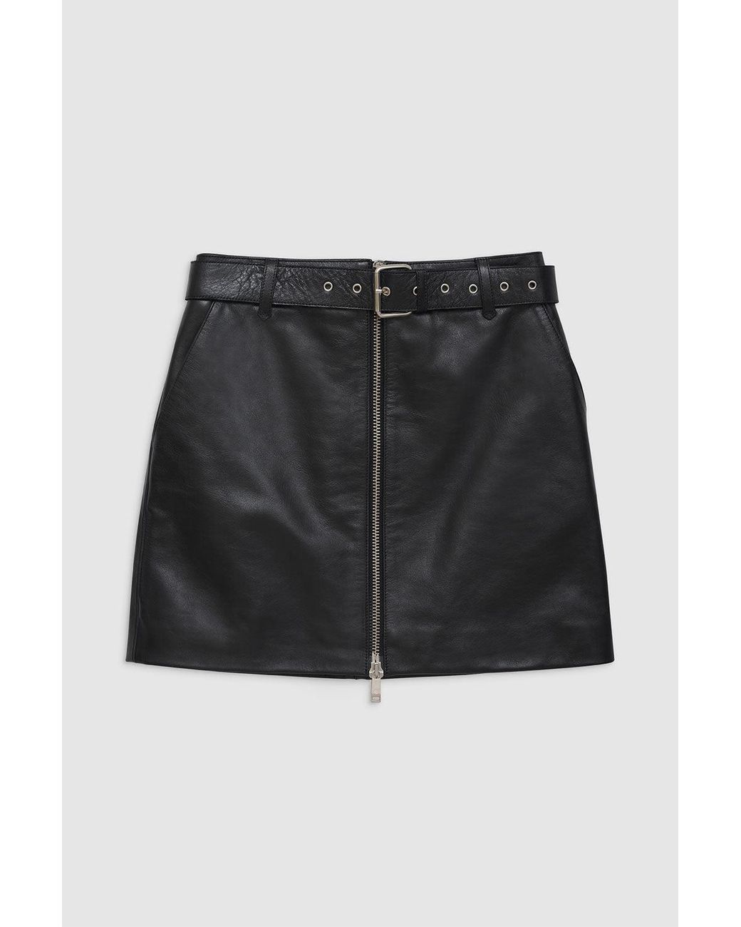 Anine Bing Black Ana Skirt