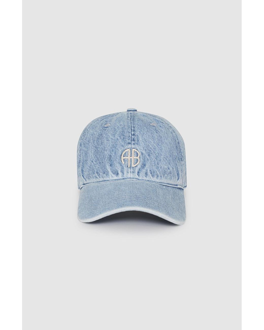 Anine Bing Blue Jeremy Baseball Cap Ab