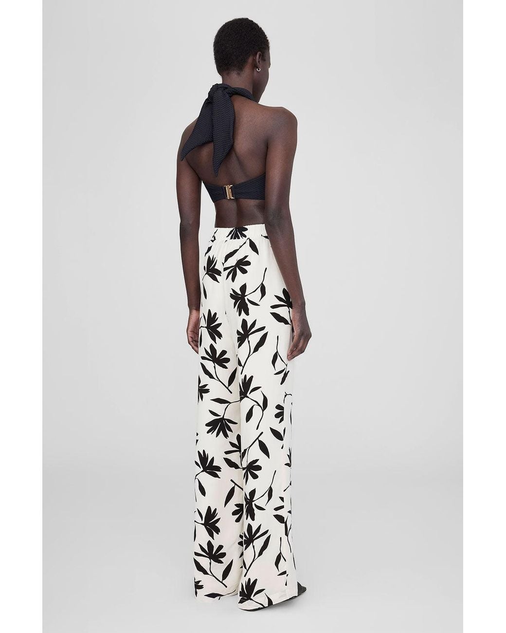 Anine Bing White Owen Pant