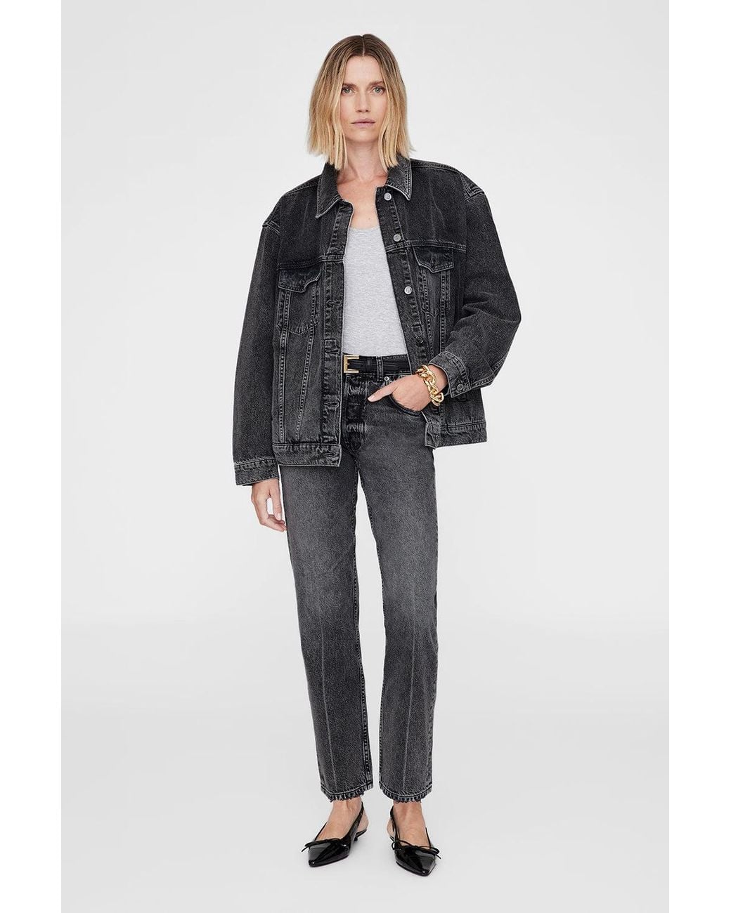 Anine Bing Blue Kate Jean
