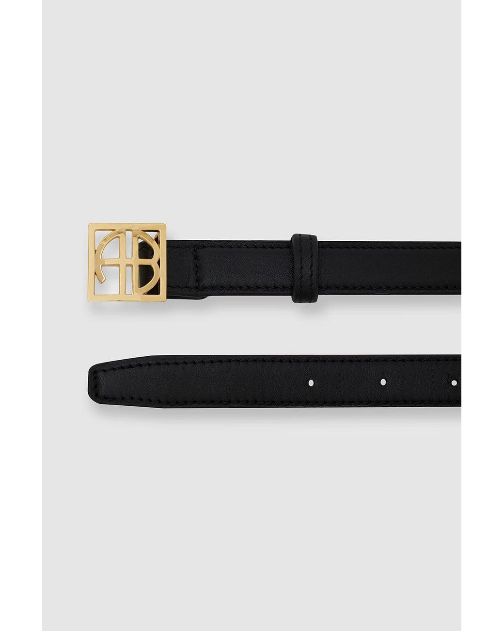 Anine Bing Multicolor Monogram Belt