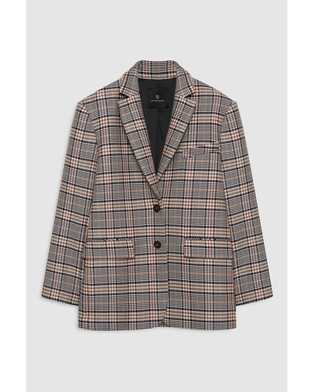Anine Bing Blue Quinn Blazer