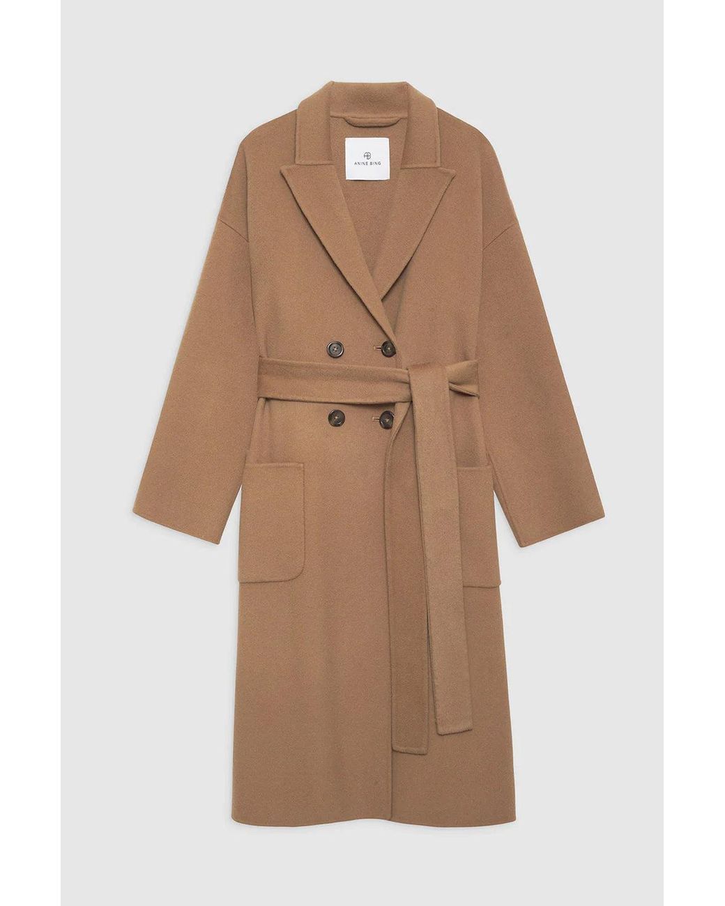 Anine Bing Natural Dylan Coat
